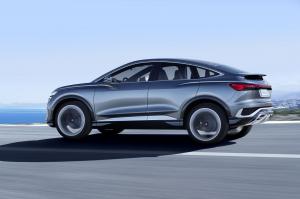 Audi Q4 Sportback e-tron Concept 2020 года 